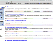 Tablet Screenshot of blog.akio.ru