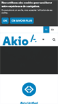 Mobile Screenshot of akio.com
